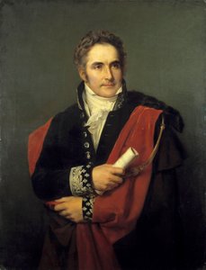 Portrét Kazimíra Periera, ministra, prezidenta rady v roce 1831 Obraz Louise Hersenta (1777-1860) 19. stol. Ztlumit. 1,65 x 0,90 m. Versailles, zámecké muzeum