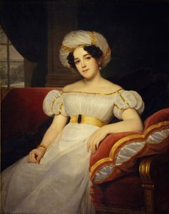 Portrét princezny Natalyi Stepanovny Golitsyny, rozené hraběnky Apraksiny 1794-1890, 1824