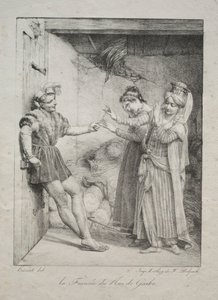 Snoubenka krále Garbe, 1800. od Louise Marie Jeanne Hersent