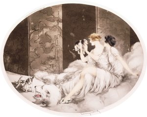 Malí psi od Louis Icart