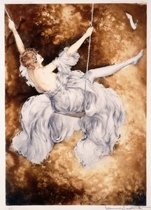 Houpačka od Louis Icart