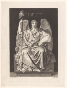 Alegorické znázornění svobody Liberté (název na objektu) od Louis Jean Allais