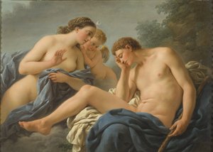 Diana a Endymion - Diana a Endymion, Lagrenee, Louis Jean Francois, dit l