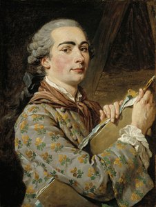 Autoportrét, 50. léta 18. století. od Louis Jean François Lagrenée