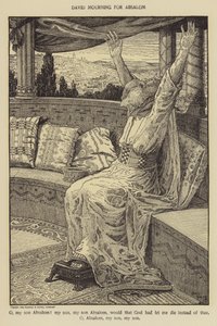 David truchlí pro Absolona od Louis John Rhead