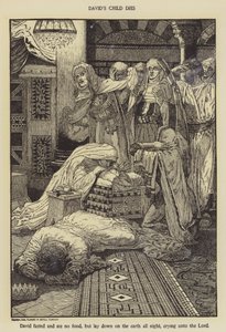 Davidovo dítě umírá od Louis John Rhead