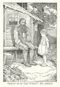 Ilustrace k Heidi od Johanny Spyri (litografie) od Louis John Rhead