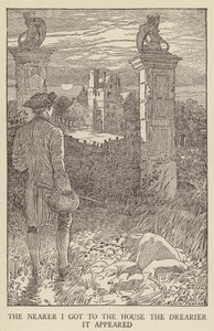 Ilustrace k filmu Uneseno od Roberta Louise Stevensona od Louis John Rhead