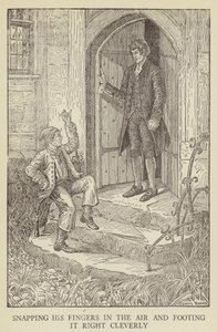 Ilustrace k filmu Uneseno od Roberta Louise Stevensona od Louis John Rhead