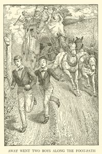 Ilustrace pro Tom Brown’s School-Days (rytina) od Louis John Rhead