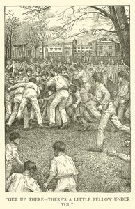 Ilustrace pro Tom Brown’s School-Days (rytina) od Louis John Rhead
