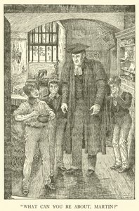 Ilustrace pro Tom Brown’s School-Days (rytina) od Louis John Rhead