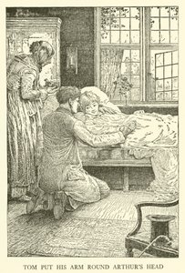 Ilustrace pro Tom Brown’s School-Days (rytina) od Louis John Rhead