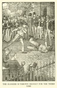 Ilustrace pro Tom Brown’s School-Days (rytina) od Louis John Rhead