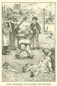 Ilustrace pro Tom Brown’s School-Days (rytina) od Louis John Rhead