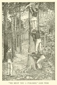 Ilustrace pro Tom Brown’s School-Days (rytina) od Louis John Rhead