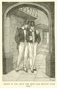 Ilustrace pro Tom Brown’s School-Days (rytina) od Louis John Rhead