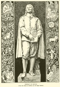 Portrét Bunyana (rytina) od Louis John Rhead