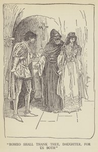 Romeo ti bude děkovat, dcero, za nás oba od Louis John Rhead
