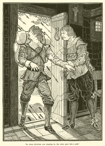 Takže když Christian nastupoval, ten druhý mu dal Pull (rytina) od Louis John Rhead