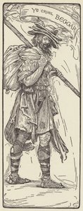 Krutý žebrák od Louis John Rhead