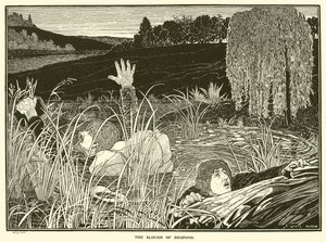 The Slough of Despond (rytina) od Louis John Rhead