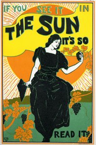 The Sun, deník, USA od Louis John Rhead