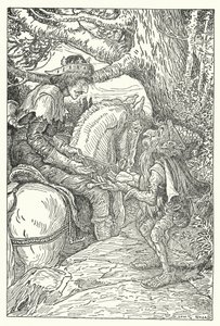 Voda života (litho) od Louis John Rhead