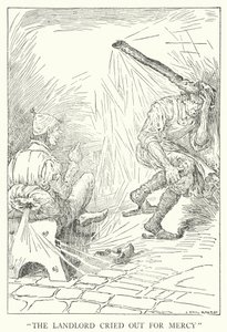 „Hospodář volal o milost“ (litho) od Louis John Rhead