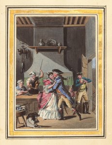 Dějiny Manon Lescaut, svazek I, vydáno 1797. Tvůrci: Louis-Joseph Lefevre, Jacques Joseph Coiny. od Louis Joseph Lefevre, Jacques Joseph Coiny