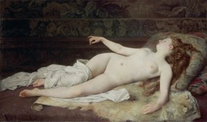 Spát od Louis Joseph Raphael Collin