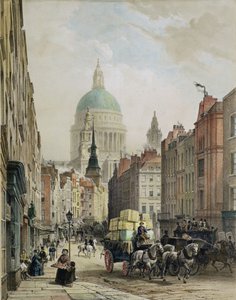 Pavla z Fleet Street od Louis Jules Arnout