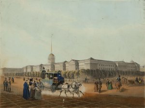 Admiralita v Petrohradu, konec 1840. od Louis Jules Arnout