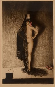 Conchita, 1929. od Louis Justin Laurent Icart