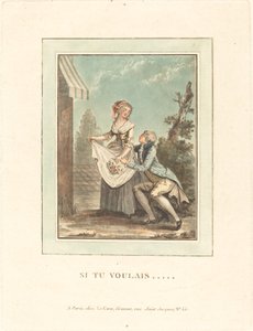 Kdybys chtěl od Louis Le Coeur after Nicolas Lavreince