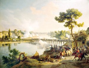 Bitva u Lodi (1796) od Louis Lejeune