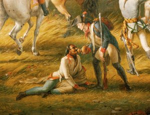 Bitva u Marenga (olej na plátně) od Louis Lejeune