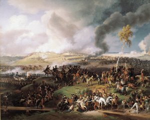 Bitva u Moskova (také bitva u Borodina) (7. září 1812) (olej na plátně