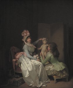 Věnec sošky Amora od Louis Leopold Boilly