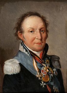Portrét polního maršála hraběte Ludwiga Adolfa Petra ze Sayn-Wittgenstein-Ludwigsburg 1769-1843 od Louis Leopold Boilly