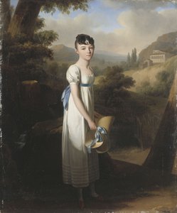 Portrét mademoiselle Athénaïs dAlbenas od Louis Leopold Boilly
