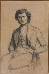 Portrét mladého muže, 1837. od Louis Leopold Boilly