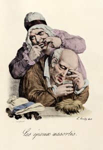 Různé cívky Gravírování Louis-Leopold Boilly (Louis Leopold Boilly od Louis Leopold Boilly