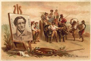 The Harvesters od Louise Leopolda Roberta (chromolitho)