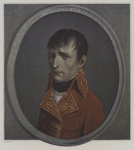 Napoleon Bonaparte, první konzul Francouzské republiky od Louis Leopold after Boilly