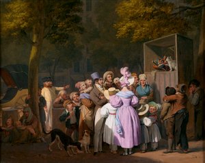 Louis-Léopold Boilly - Chudák kočka od Louis Leopold Boilly