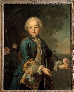 Portrét Ludvíka Filipa II. Josefa vévody z Orleansu zvaného Philippe Egalite, poté vévody z Chartres (1747-1793) Obraz od Ludvíka (1696-1772) Orleans. Muzeum výtvarných umění