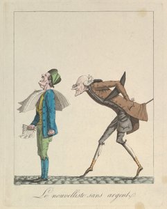 Le Nouvelliste Sans Argent, 1814. od Louis Maleuvre