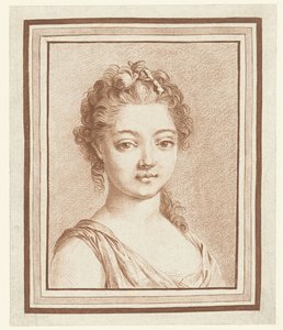 Busta mladé dívky od Louis Marin Bonnet (attributed to)