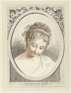 Busta mladé ženy Tete de femme od Louis Marin Bonnet